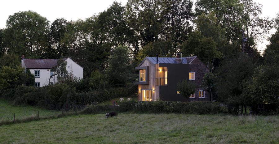 Old Wynd Cottage, Coalbrookdale.Completed work of design by Johnson Design Partnership, Bridgnorth, Shropshire.